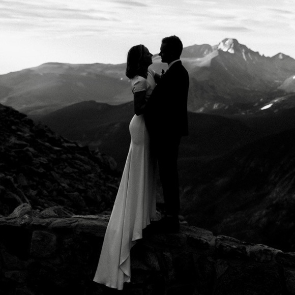 Sarah Seven Kir Gown Size 8 - Picture 7 of 14